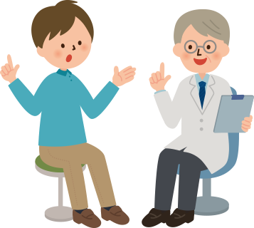 患者が話すイメージ